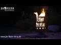 Feuerkorb Biergarten aus Metall