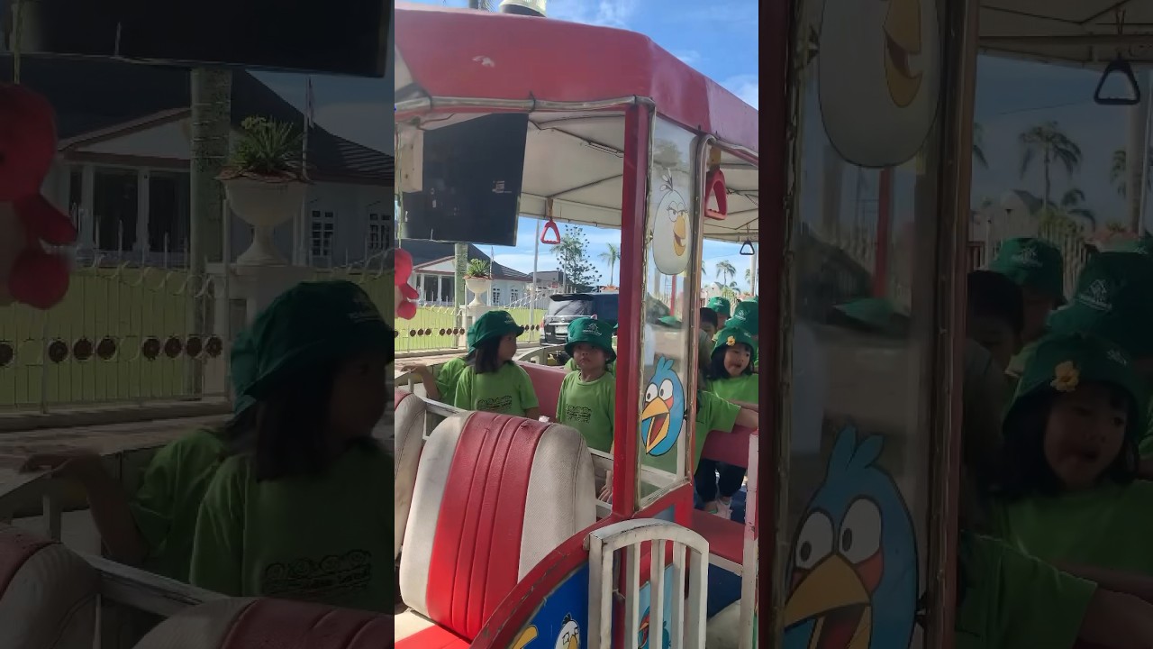 Naik Odong Odong bersama Kiddiland School 