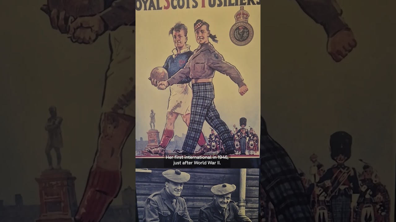 94-year-old Moira Brown has traveled the world following Scotland’s national team for the World Cup
