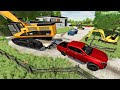 Creusage dun lac priv pour millionnaire  farming simulator 22 roleplay