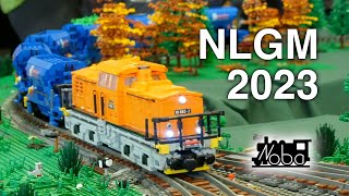 1 Hour of Custom LEGO Trains! Noppenbahner L-Gauge meeting, Wörrstadt 2023