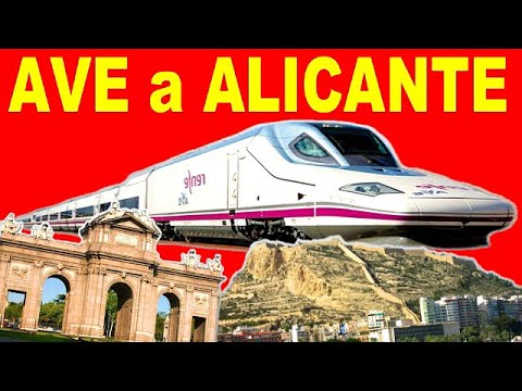 Video: Cómo llegar de Madrid a Alicante