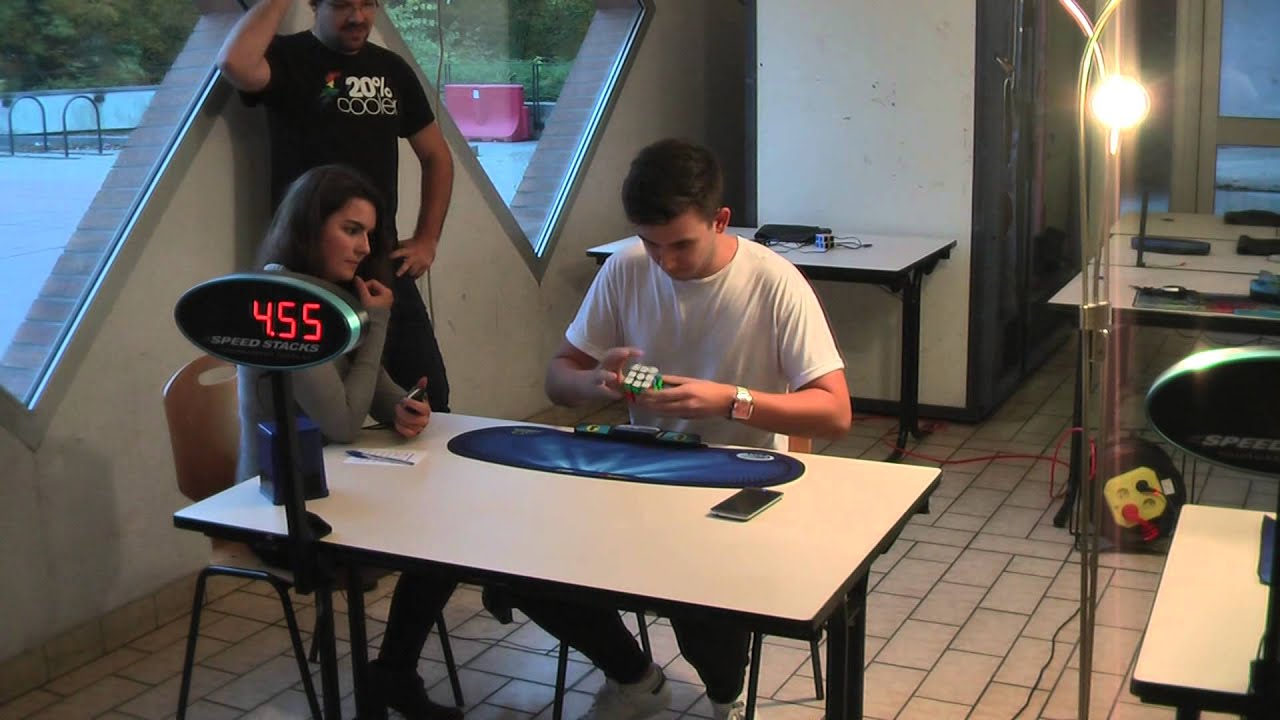 5.97 official Rubik's Cube solve YouTube