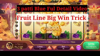 3 Patti Blue fruit line game Winning Trick How To Make account on 3 PattiBlue Ful details#3pattiblue screenshot 2