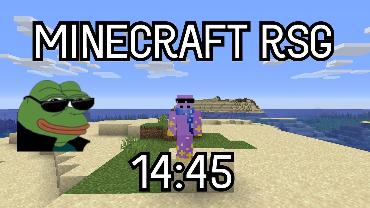 [PB] I beat Minecraft in under 15 min AGAIN - YouTube
