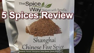 Chinese 5 spice seasoning 5 Spices seasoning REVIEW