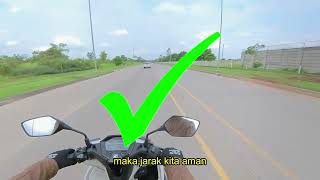 Video Edukasi Safety Riding Jaga Jarak Aman