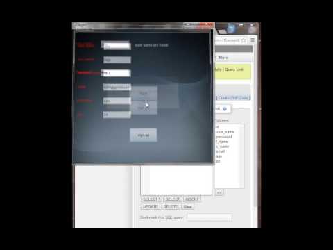 Java - jdbc - mysql - log in program