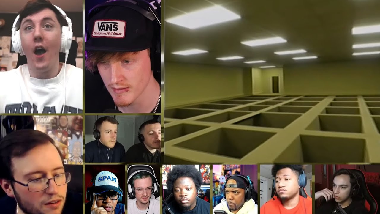 Backrooms - Pitfalls [REACTION MASH-UP]#1592