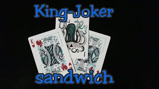 King-joker sandwich (card trick)