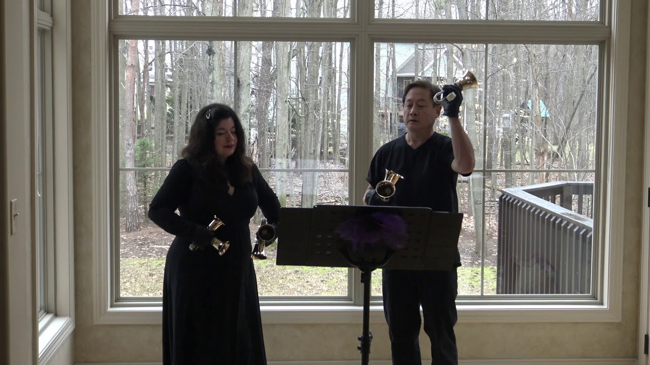 Go to Dark Gethsemane (8Bell Handbell Duet) Larry and Carla YouTube
