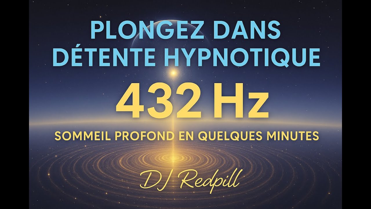 DJ Redpill – Plongez dans une détente hypnotique | Musique Relaxante 432 Hz pour Sommeil Profond