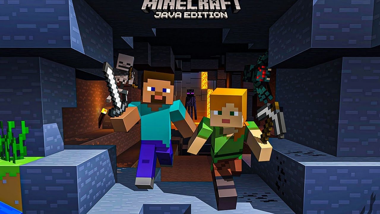 First Time Playing MINECRAFT JAVA EDITION On PC ! - YouTube