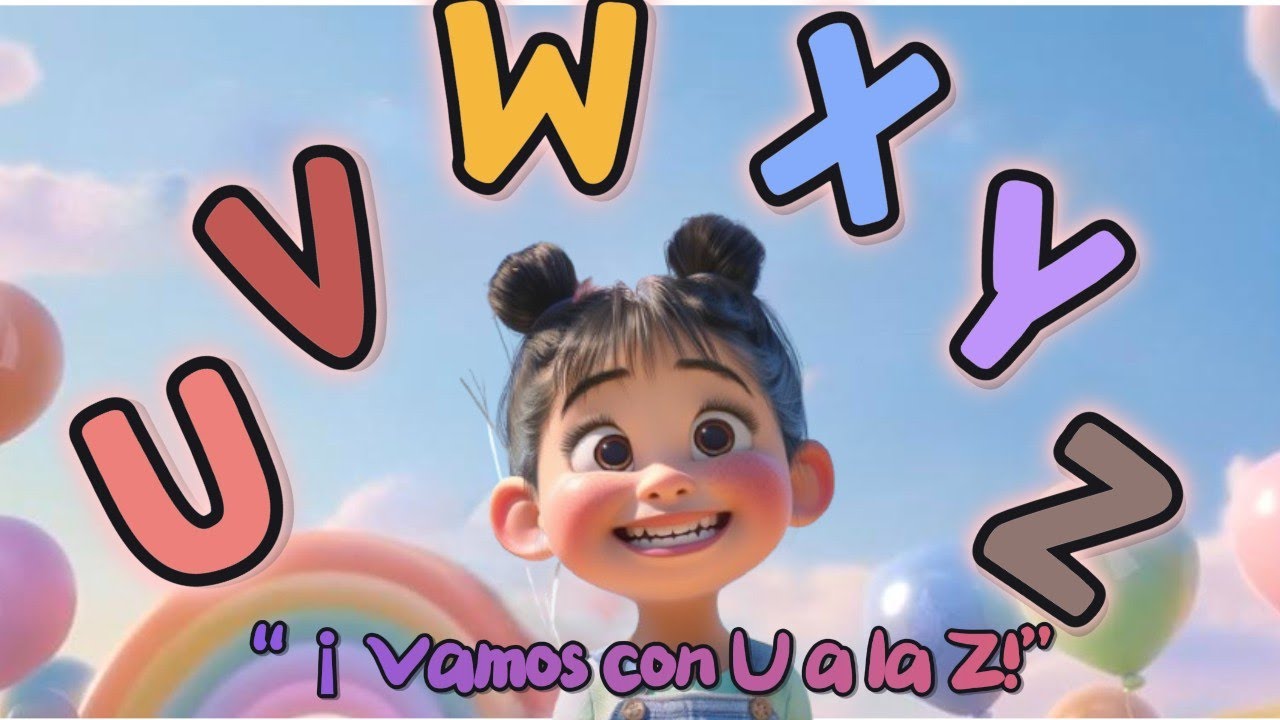 Aprendemos las letras UVWXYZ El abecedario con una canción