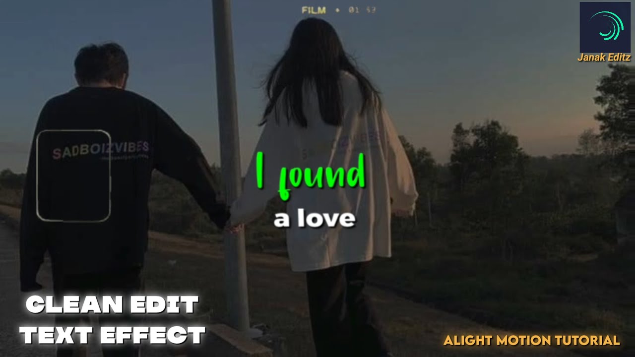 How To Make Advance Text Effect || Clean Edit Tutorial || Alight Motion ...