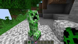 Minecraft - Warden Vs. Charged Creeper