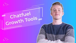 Chatfuel Growth Tools - Landing Page, Send-To-Messenger Button & Bot Link (+ QR Code)