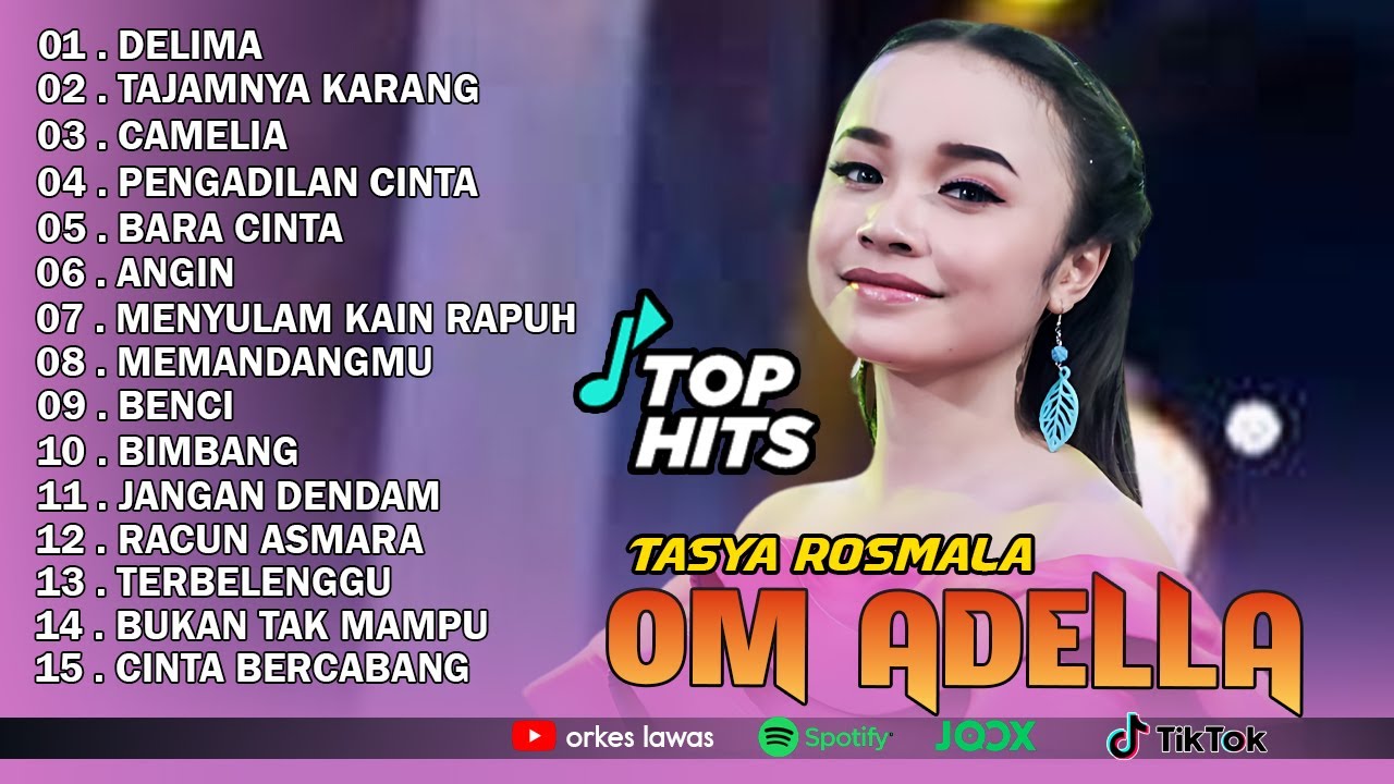 TASYA ROSMALA - DELIMA || OM ADELLA FULL ALBUM TERBARU 2025