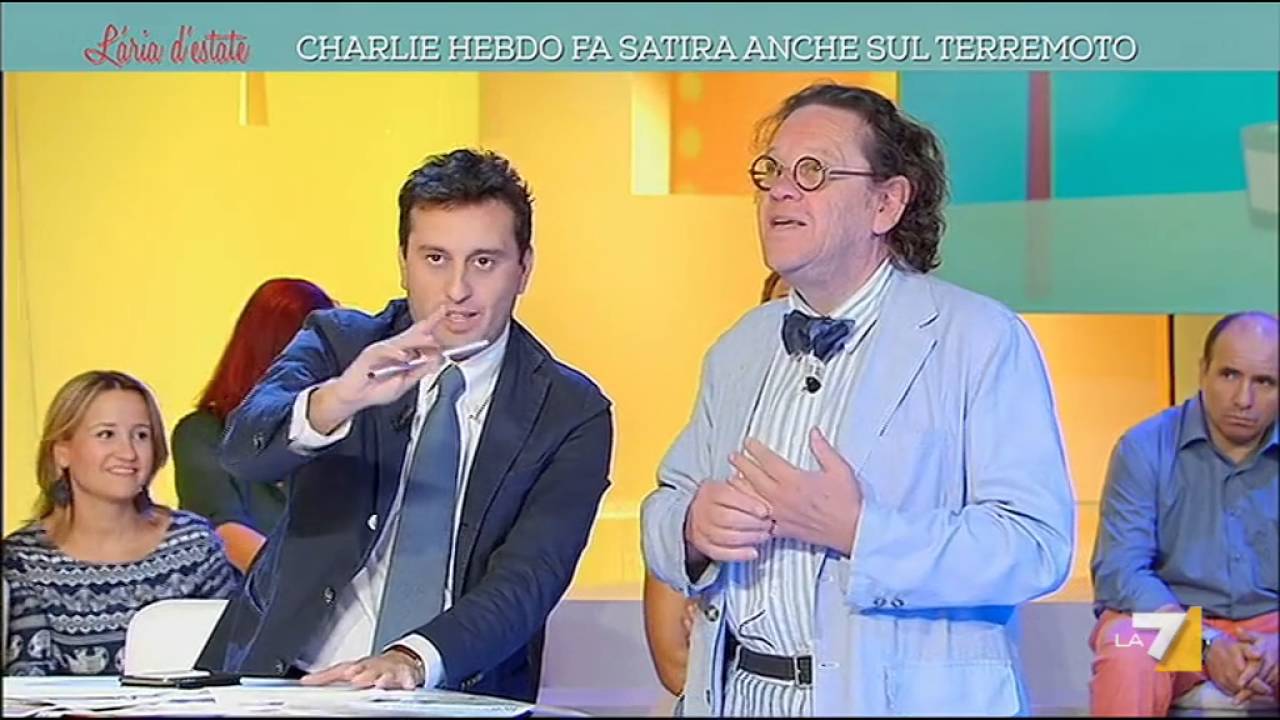 Daverio: 'Satira di Charlie Hebdo è vergognosa'