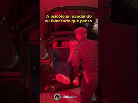 A psicóloga mandando eu falar tudo oque penso kkkkkk