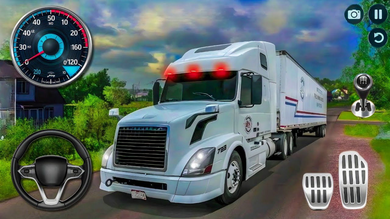 US Cargo Truck Transport Simulator 3D | Real Cargo Truck Driving Game | Android Gameplay ||