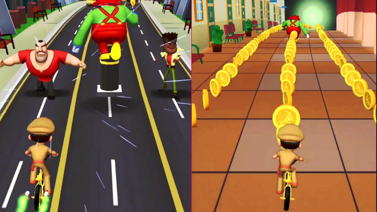 little singham cycle game download