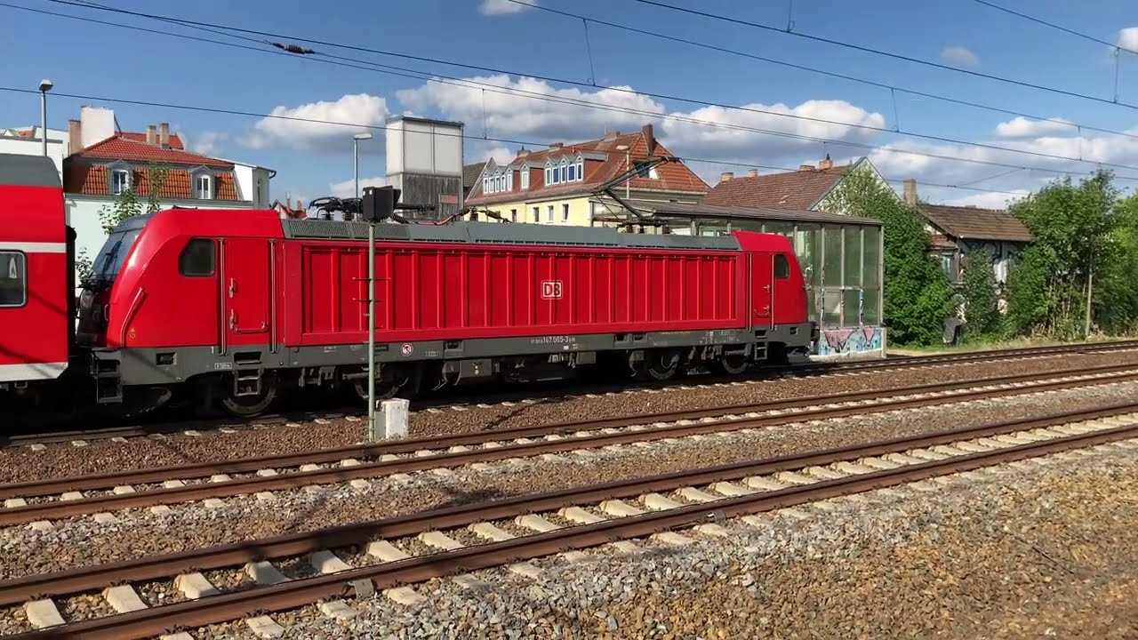 DB-Brandenburg - Züge im Bahnhof Falkensee