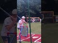 Yurgaites Parks a Ball in the Trees