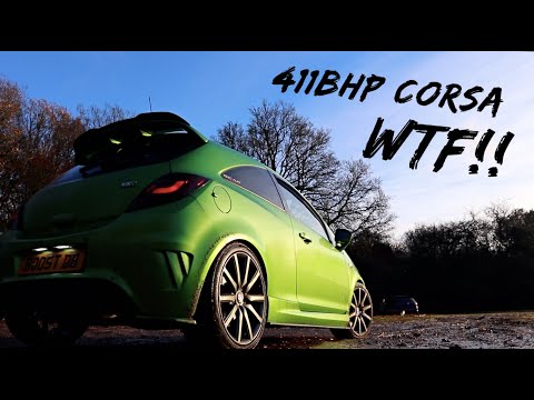 MADNESS!! *411BHP STAGE 4.5* VAUXHALL CORSA VXR HAS BLOWN MY MIND! *FASTEST* ON THE ROAD?