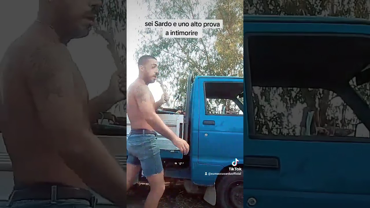 sei Sardo e uno alto prova ad intimorire