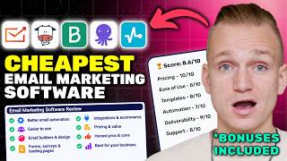 Cheapest Email Marketing Software— Sender, Moosend, Brevo, EmailOctopus ($7280 In Bonuses+Discounts)