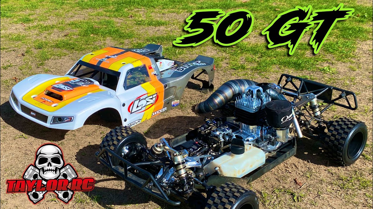 Выжимаю полный газ. Taylor Losi 5T 40cc Baja 50cc DCRR Часть 1 из 2