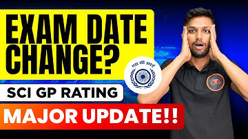MAJOR SCI Update! SCI GP RATING Dates Changed? Exam Postponed?? BM GP Rating