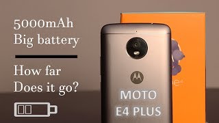 Moto E4 vs. Moto E4 Plus: Battery. Savings.