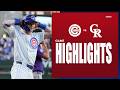 QUICK HIGHLIGHTS: Cubs WALK-OFF Rockies 💪 | MLB Highlights (6/15/26)