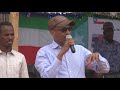 Madaxweynaha Deegaanka Soomaalida Oo Dhagax Dhigay Mashruuca Kuliyada Tababarka Macalimiinta Madaxweynaha Deegaanka Soomaalida Oo Dhagax Dhigay Mashruuca Kuliyada Tababarka Macalimiinta