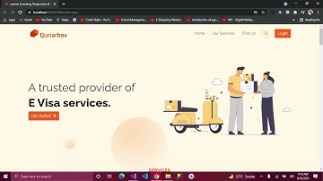 3-Web based E-Visa Processing System (Final Project Overview Video)