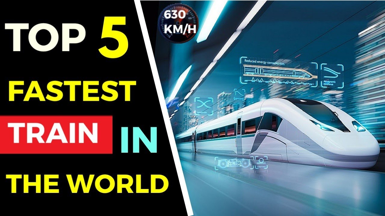 Top 5 Fastest High Speed Train in the World | Bullet Train | Maglev ...