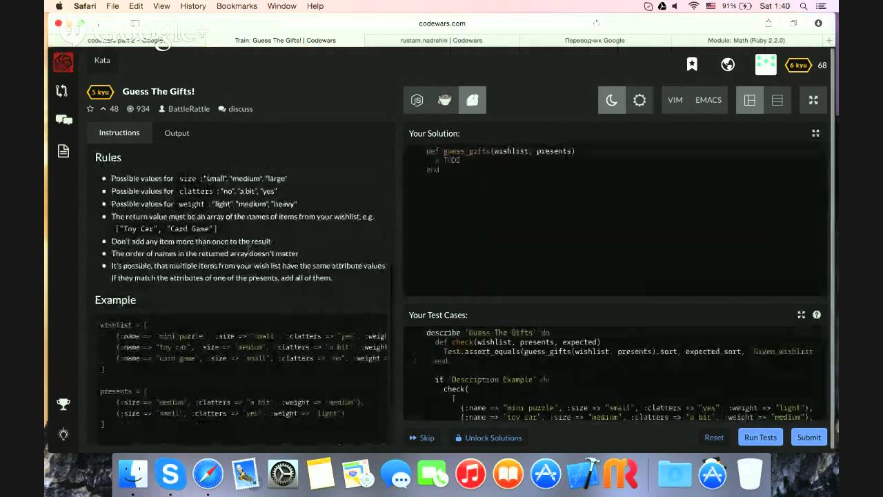 codewars part 2 - YouTube