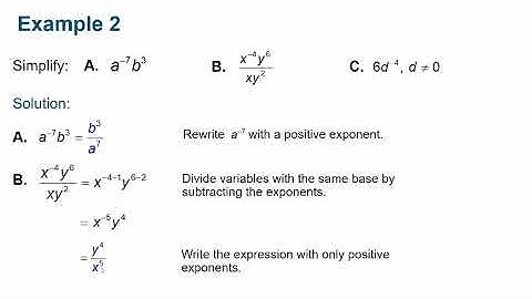 M7 Lecture: Integer Exponents and Scientific Notation