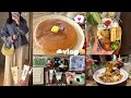 vlog》5:45起床☁️1人暮らし社会人の平日と好きなもので満たす休日🥪｜お弁当・ホットケーキ