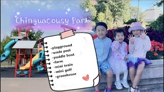 Chinguacousy Park in Brampton, Ontario. Huge park with many kids' activities - Family Vlog