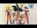 GOKU Needs Squarer Shoulders - DRAGONBALL Z Paper Action Figure