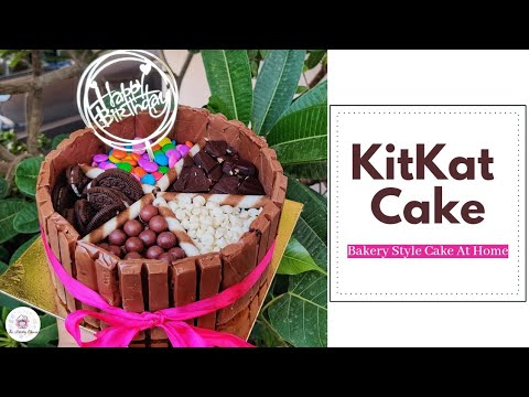 Best KitKat Cake Recipe Eggless Bakery Style KitKat Chocolate Truffle Cake Birthday Special Cake 