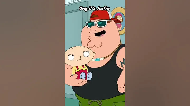 Peter becomes Justin | #familyguy #shorts #petergriffin #justinbieber