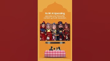 Samsung Vision AI X 8K AI Upscaling