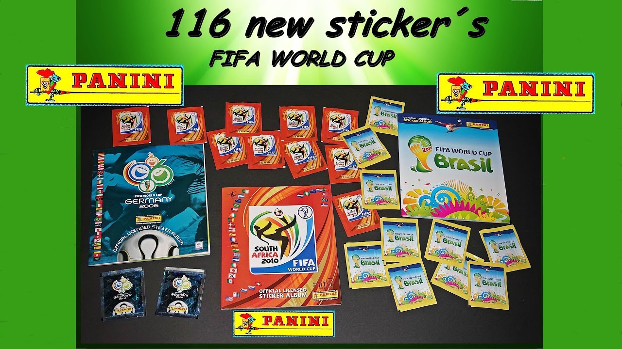 PANINI 116 Sticker FIFA WORLD CUP Germany 2006 South Africa 2010 Brasil ...