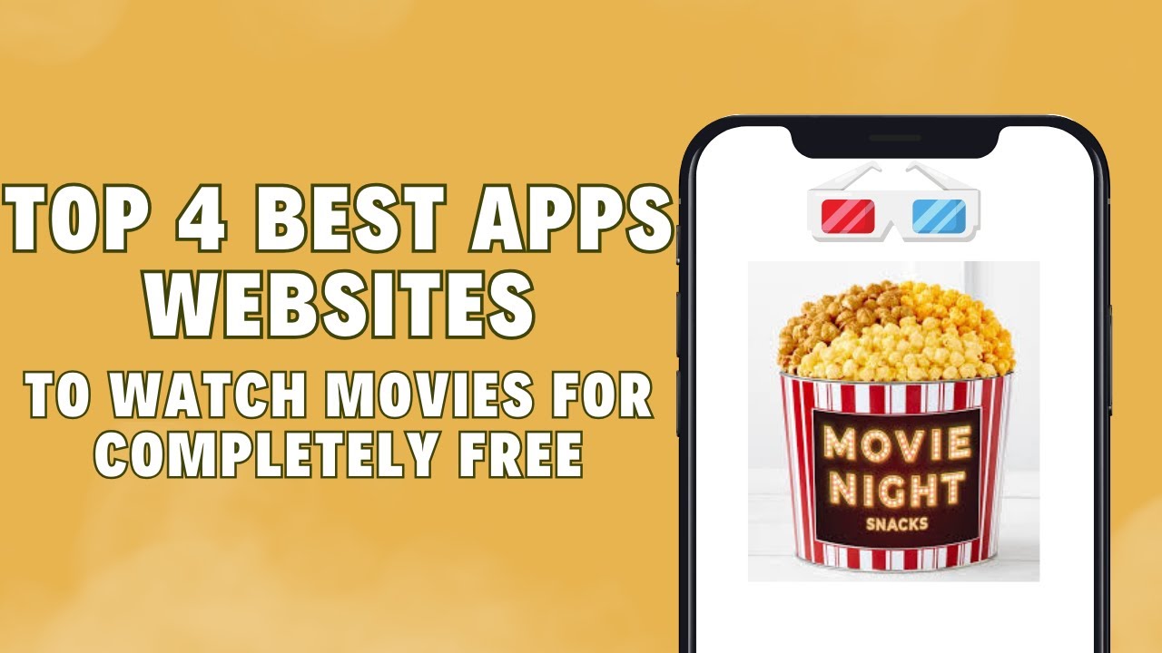 Top 4 BEST Apps Websites To Watch Movies For Completely FREE 2024 - YouTube