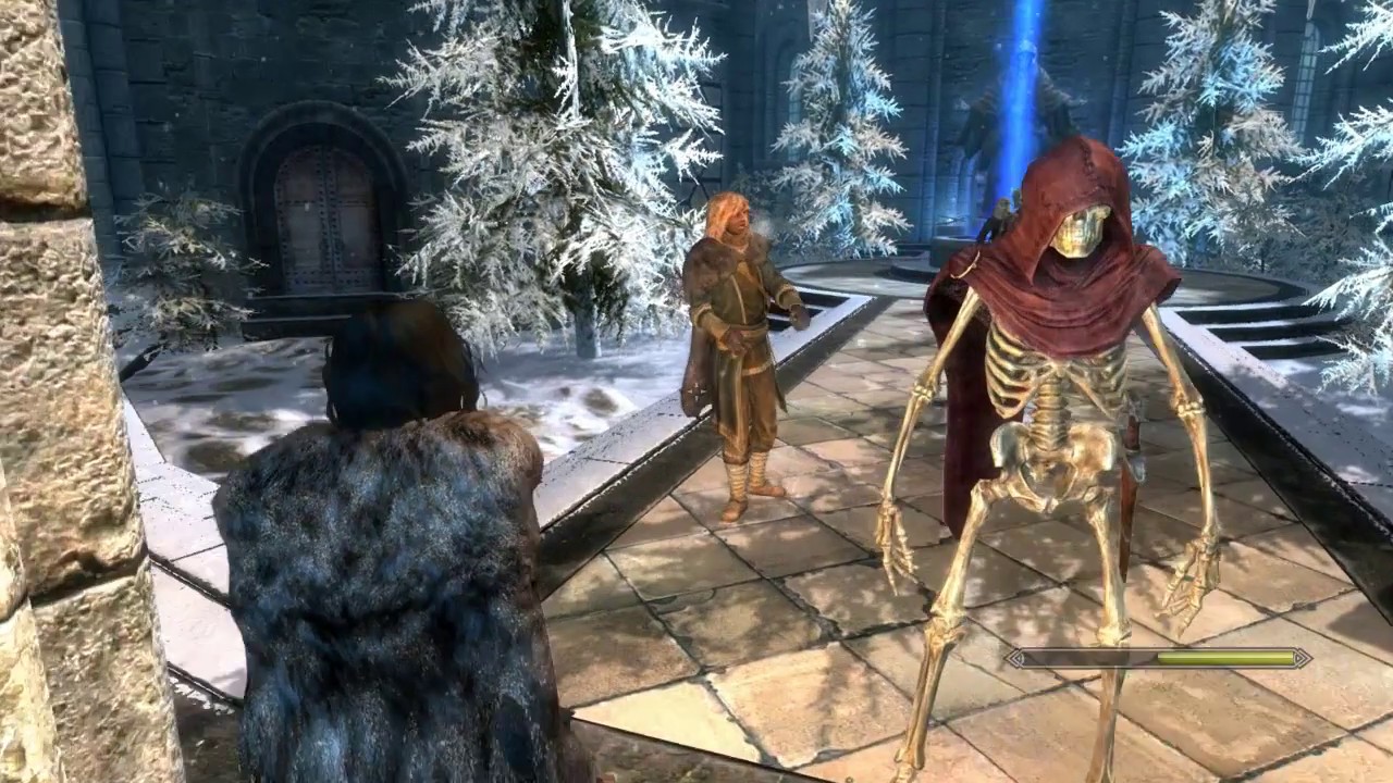 Skyrim Joining the fancy robe faction because I have to YouTube