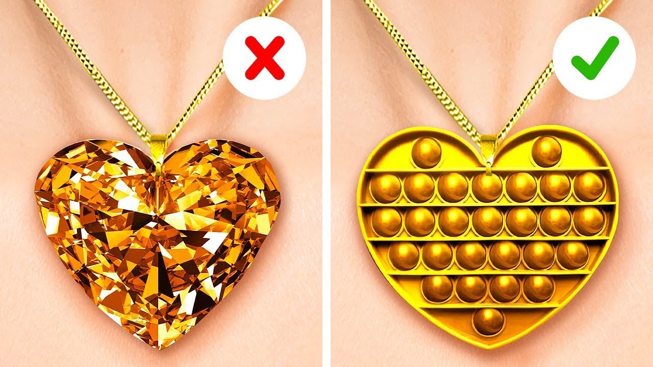 HACK PER GIOIELLI FAI-DA-TE || Creazioni Low Cost ma Belle Fatte A Mano Con Penna 3D Su 123 GO Like!